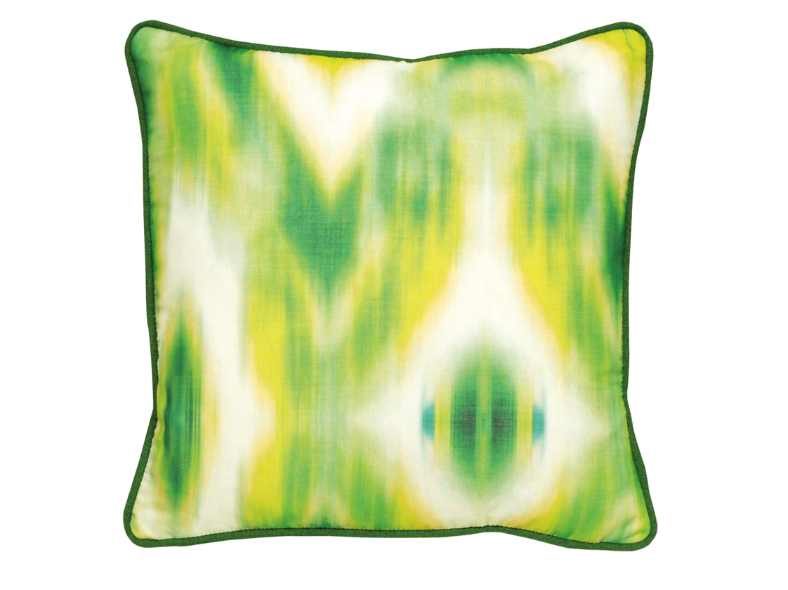 Coussin Floride vert